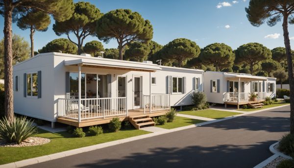 Mobil-homes haut de gamme à fréjus : confort et équipements chez holiday green