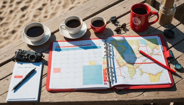 Comment organiser ses activites en vacances ?