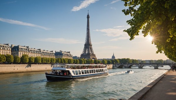 Explorez les merveilles du bateau mouche à paris !