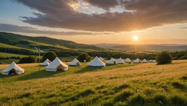 À la découverte du camping écologique en auvergne